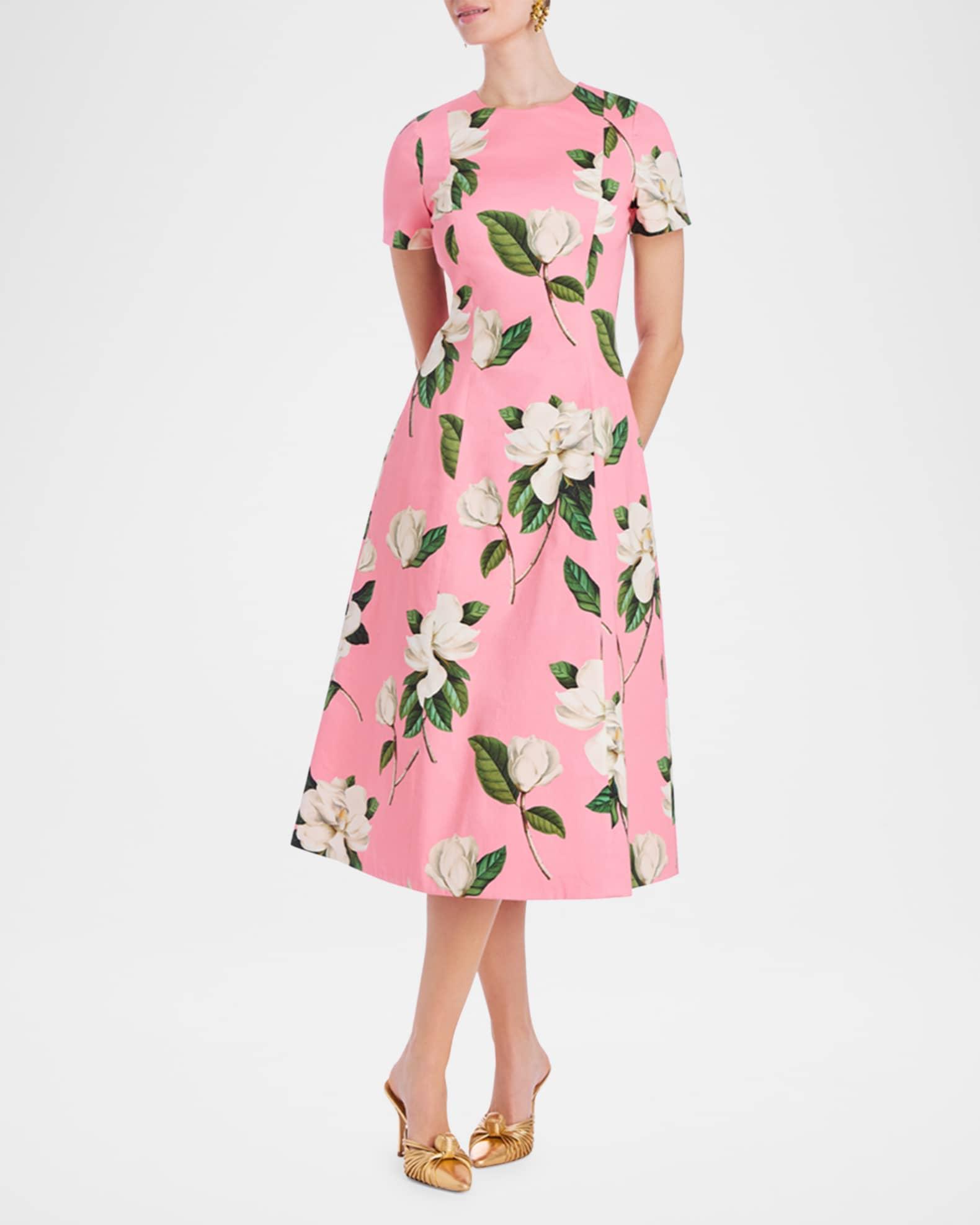 Lia Belted Reversible Midi Dress Product Image
