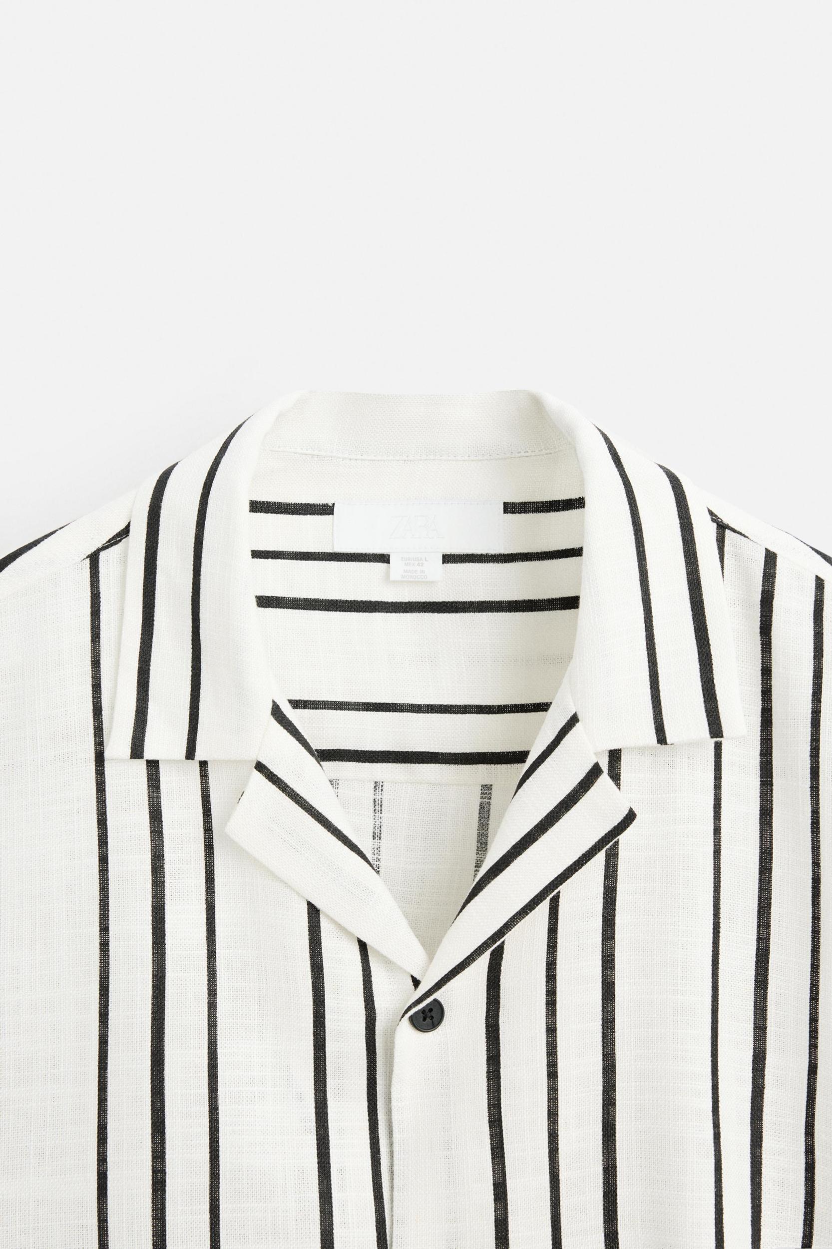 FLOWY STRIPED SHIRT Product Image