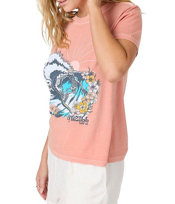 O'Neill Saltwater Short Sleeve Jersey Boyfriend Graphic T-Shirt Product Image
