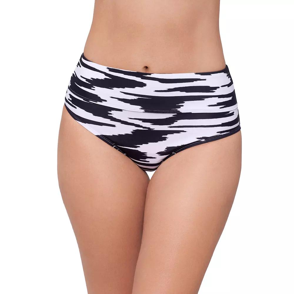 Women's Eco Beach High Waisted Swim Briefs,  Product Image