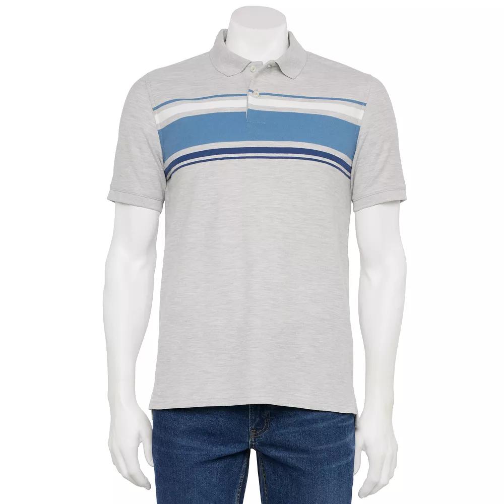 Men's Sonoma Goods For Life® Short Sleeve Pique Polo,  Product Image