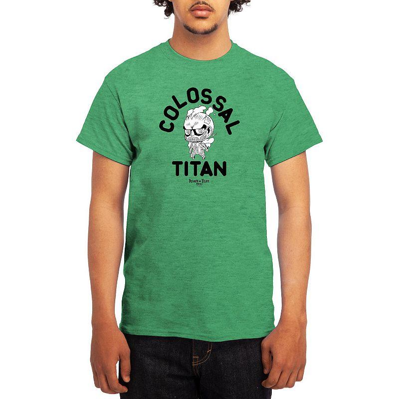 Men's Attack on Titan Alphabet Soup Graphic Tee, Size: XXL, White Product Image