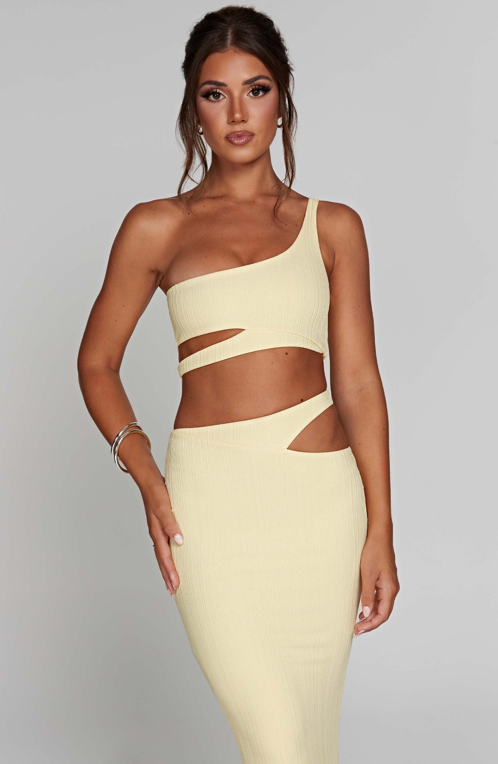 Kaela Top - Lemon Product Image