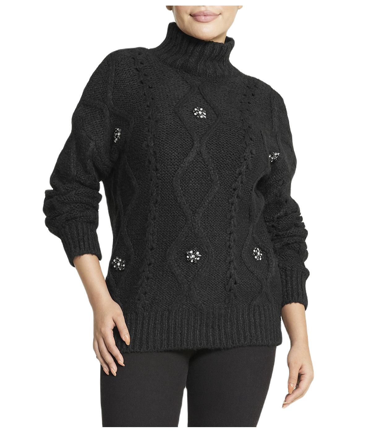 Floral Embellished Sweater Product Image