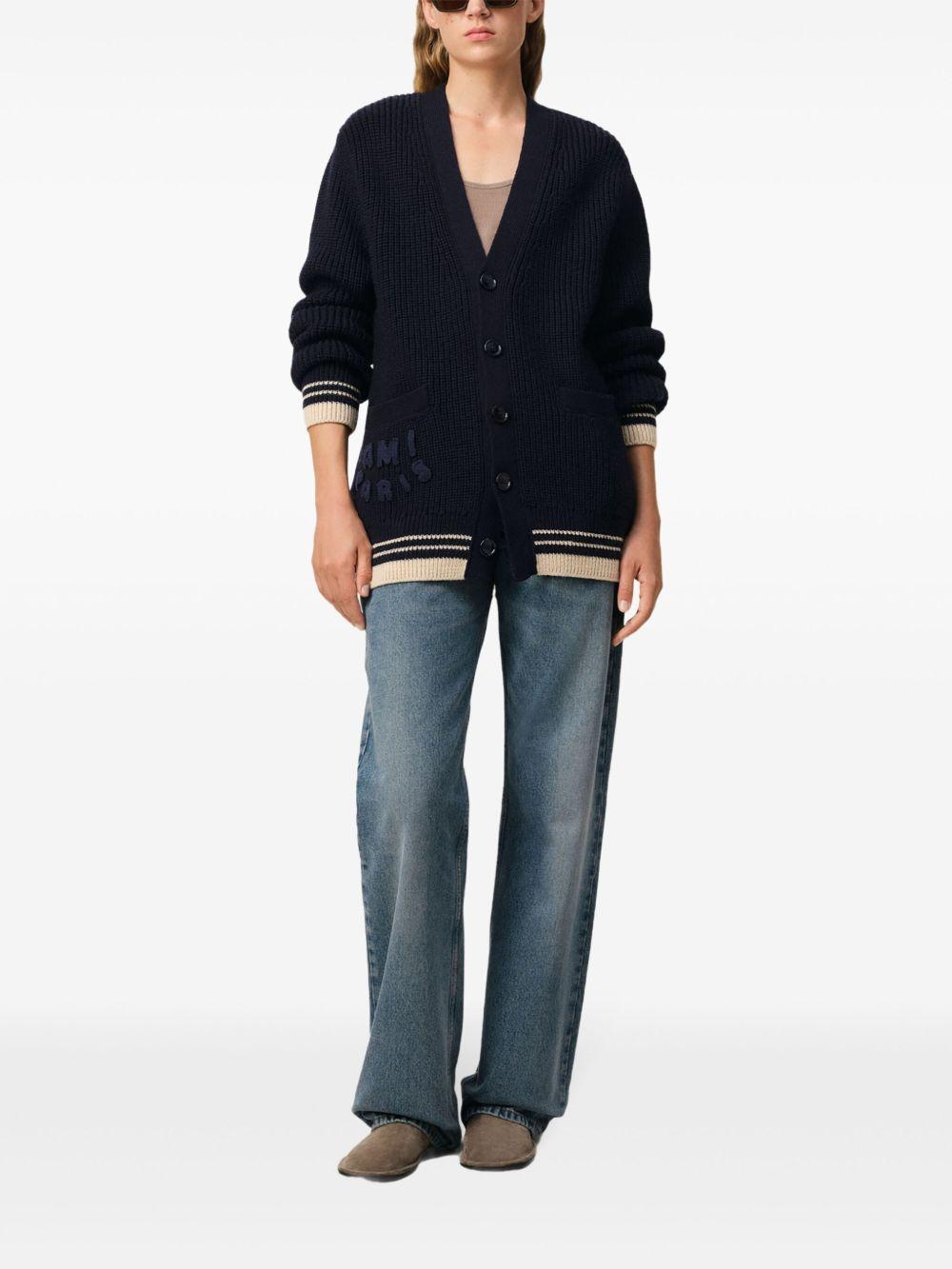 ribbed cardigan  Product Image