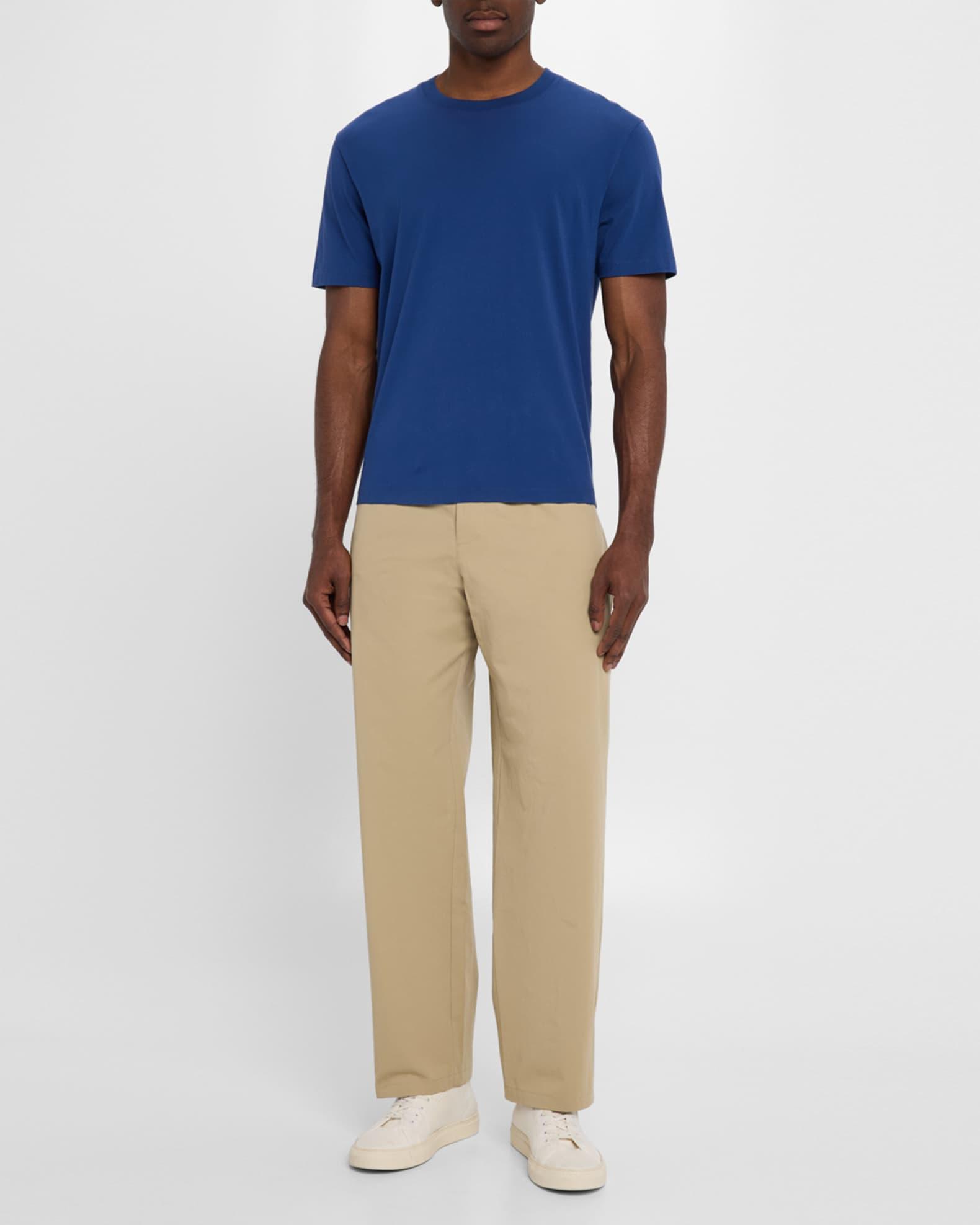Men's Relaxed Cotton Trousers Product Image
