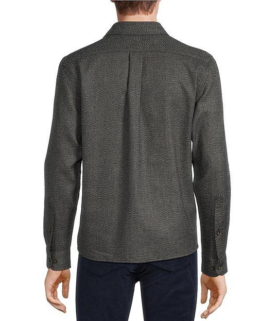 Rowm Long Sleeve 2 Pocket Jaspe Textured Button-Down Sport Shirt Product Image