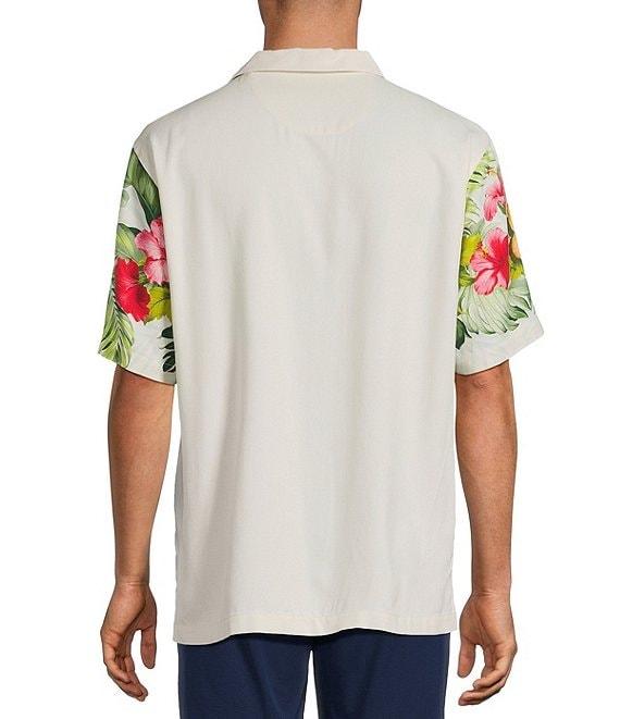 Tommy Bahama Hibiscus Hues Short Sleeve Woven Camp Shirt Product Image