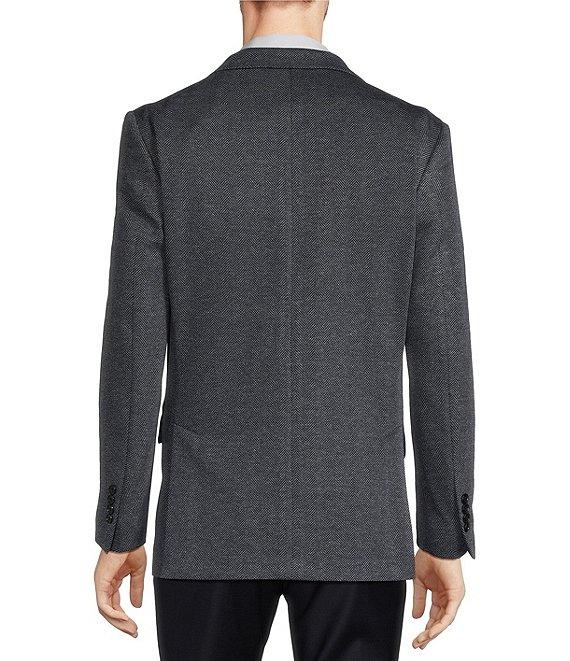 Hickey Freeman Classic Fit Herringbone Pattern Sport Coat Product Image