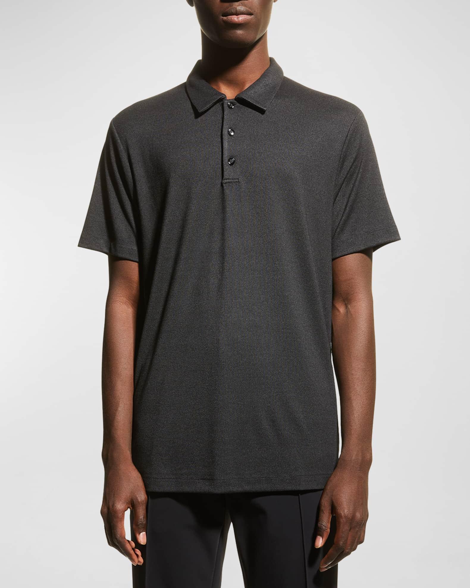 Men's Modal Jersey Polo Shirt Product Image