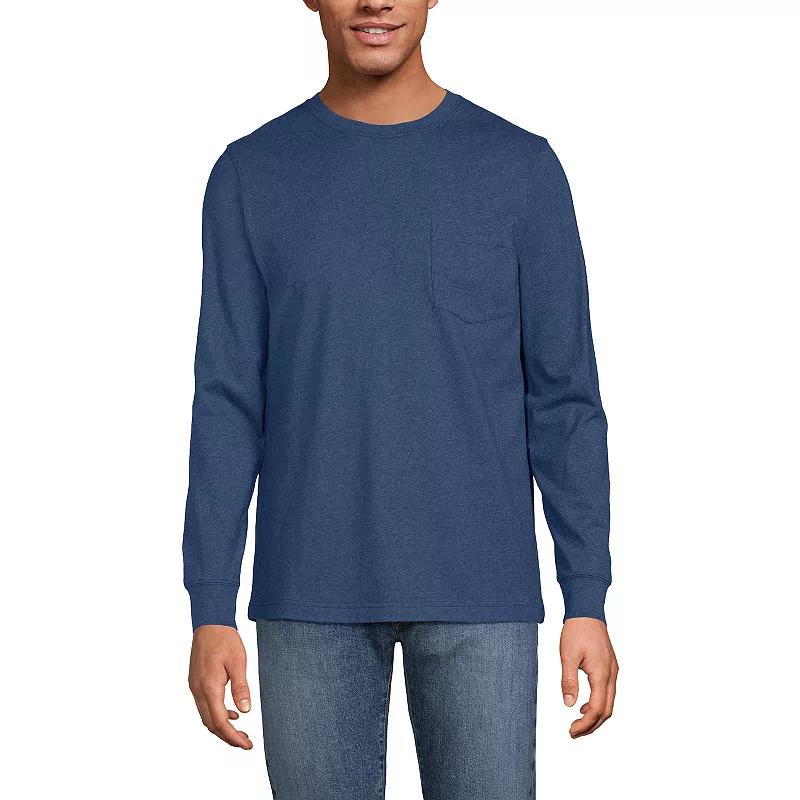 Men's Lands' End Super-T Pocket Tee,  Product Image