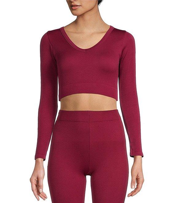 GB Seamless Knit Long Sleeve Top Product Image