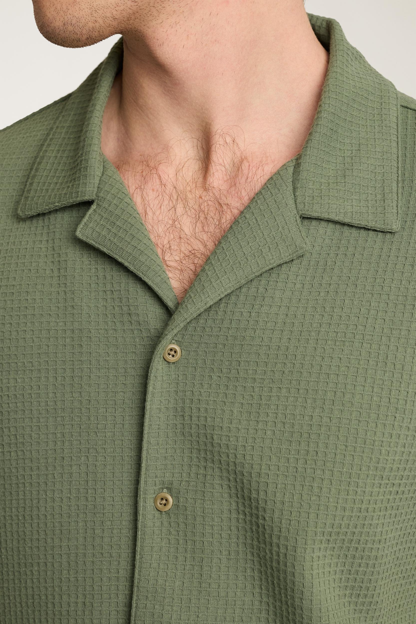 Waffle Cabana Shirt Product Image