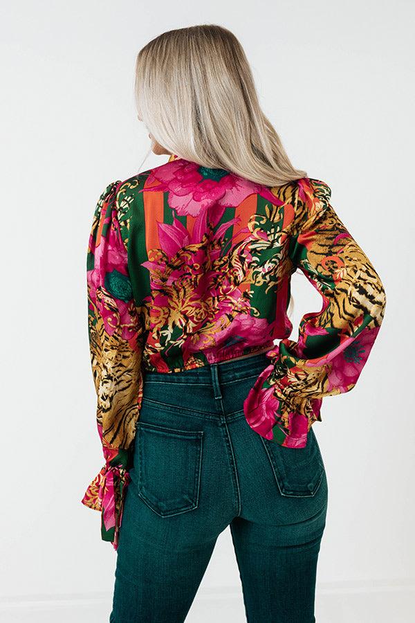 Jetset To Miami Crop Top Product Image