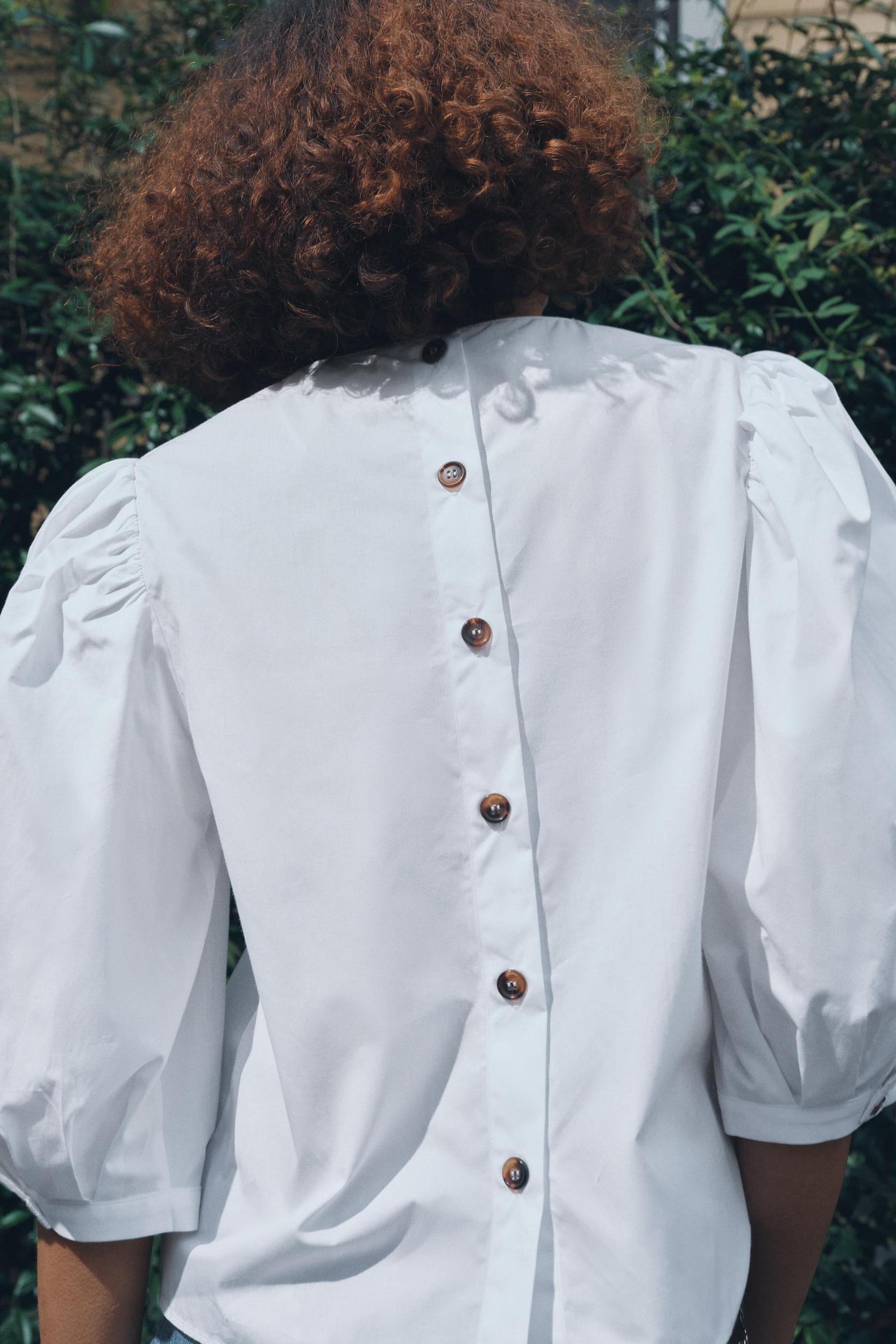 POPLIN SHIRT ZW COLLECTION Product Image