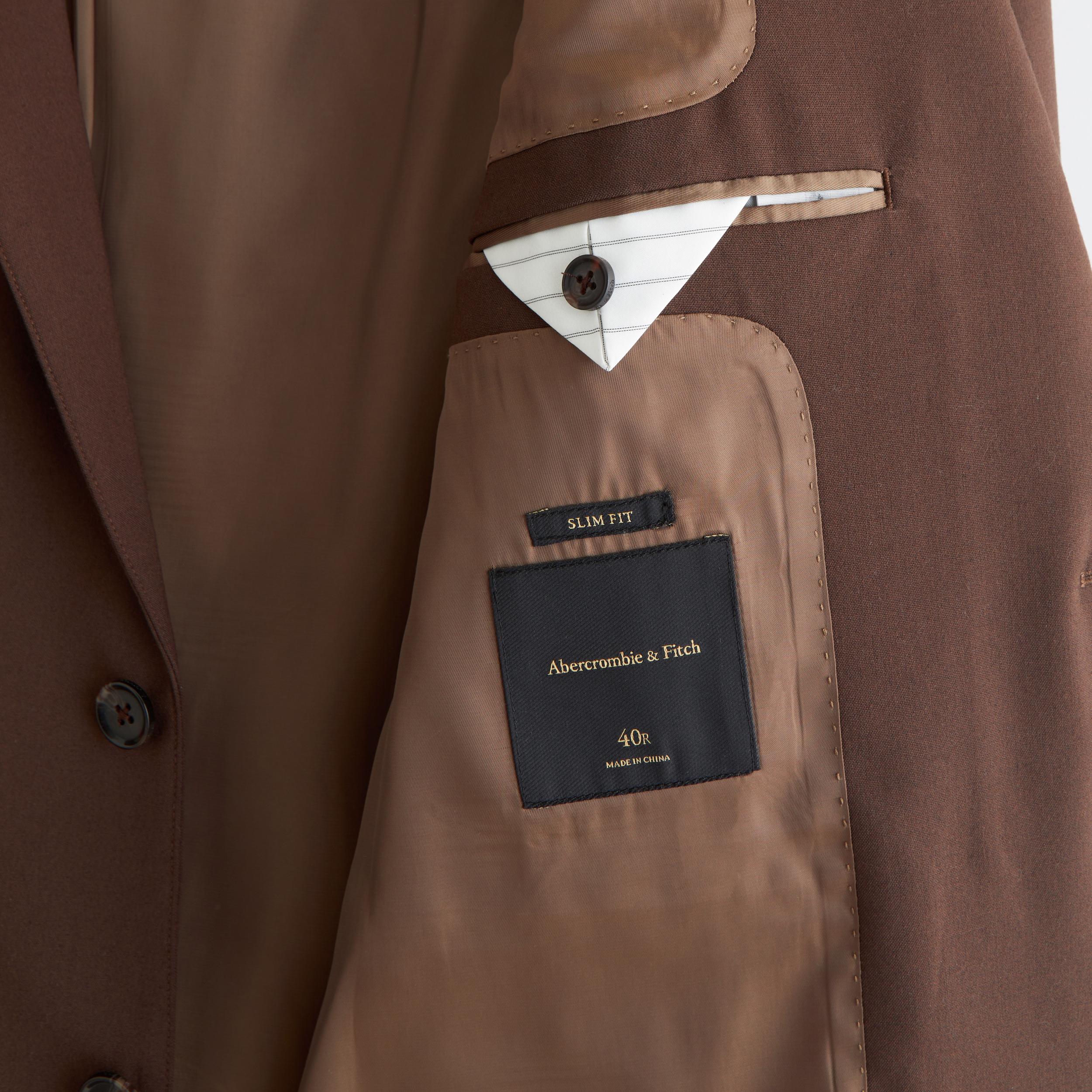 The A&F Collins Slim Blazer Product Image