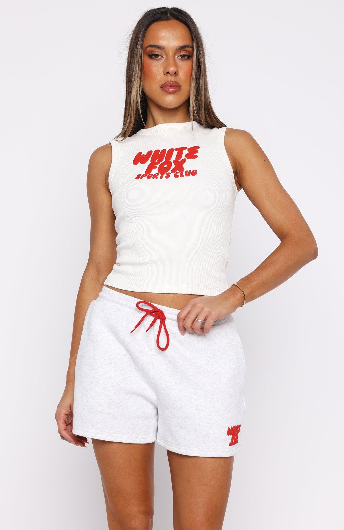 Club 14 Allie Tank Top White Product Image