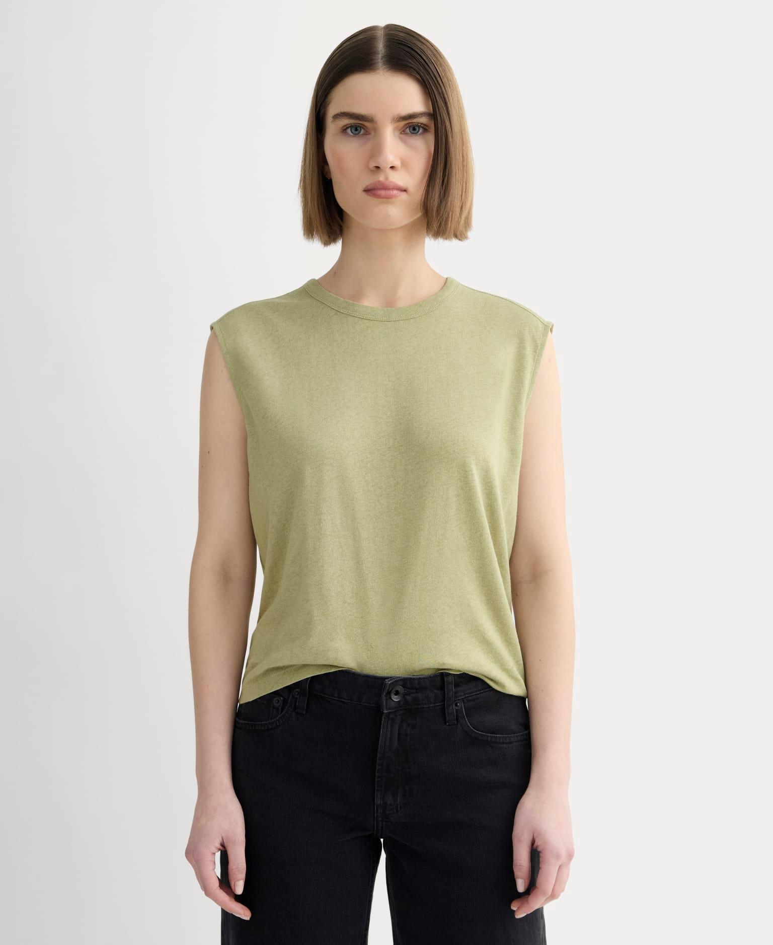 Womens Muscle T-Shirt in Cotton Linen by Everlane Product Image