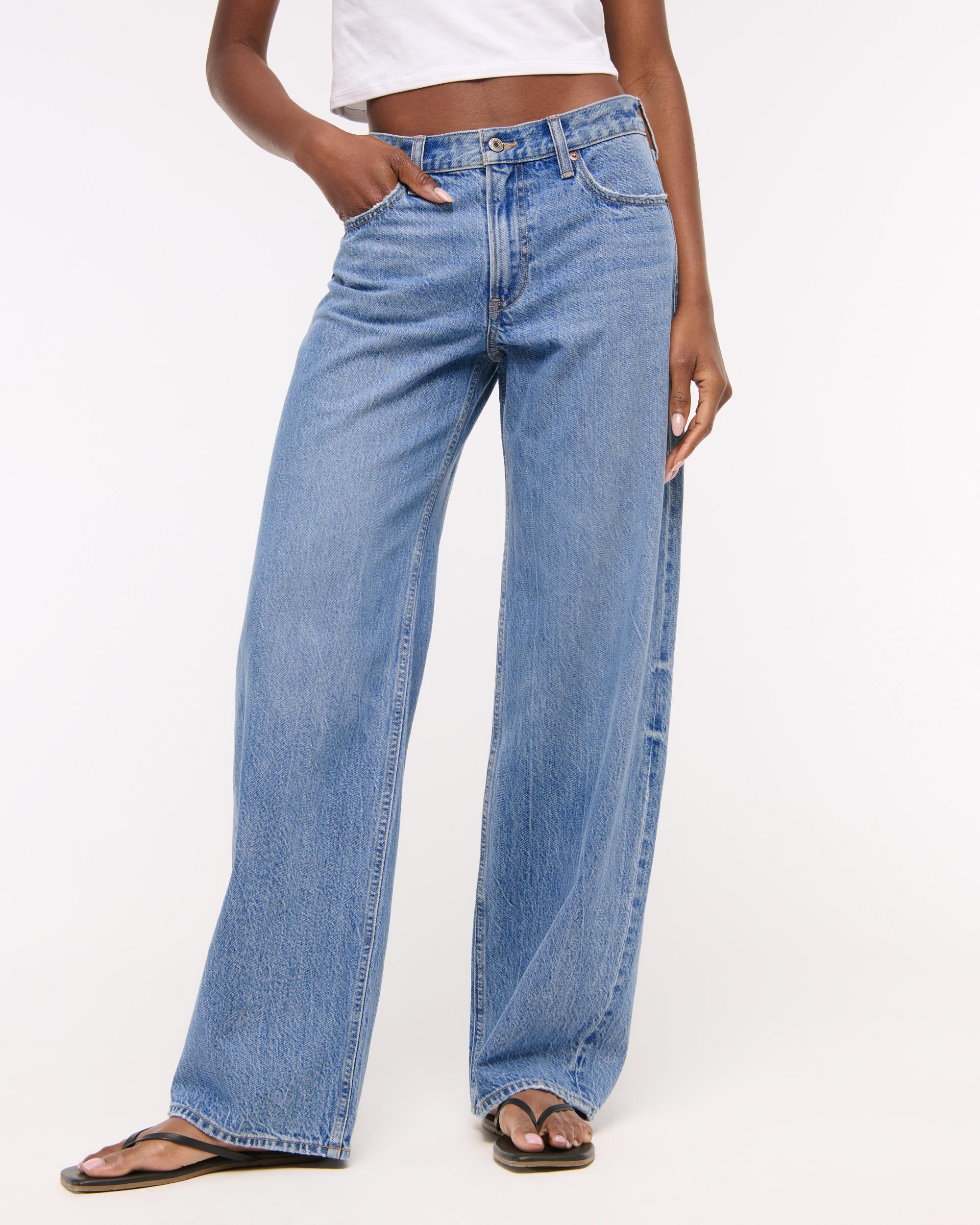 Low Rise Ultra Loose Jean Product Image