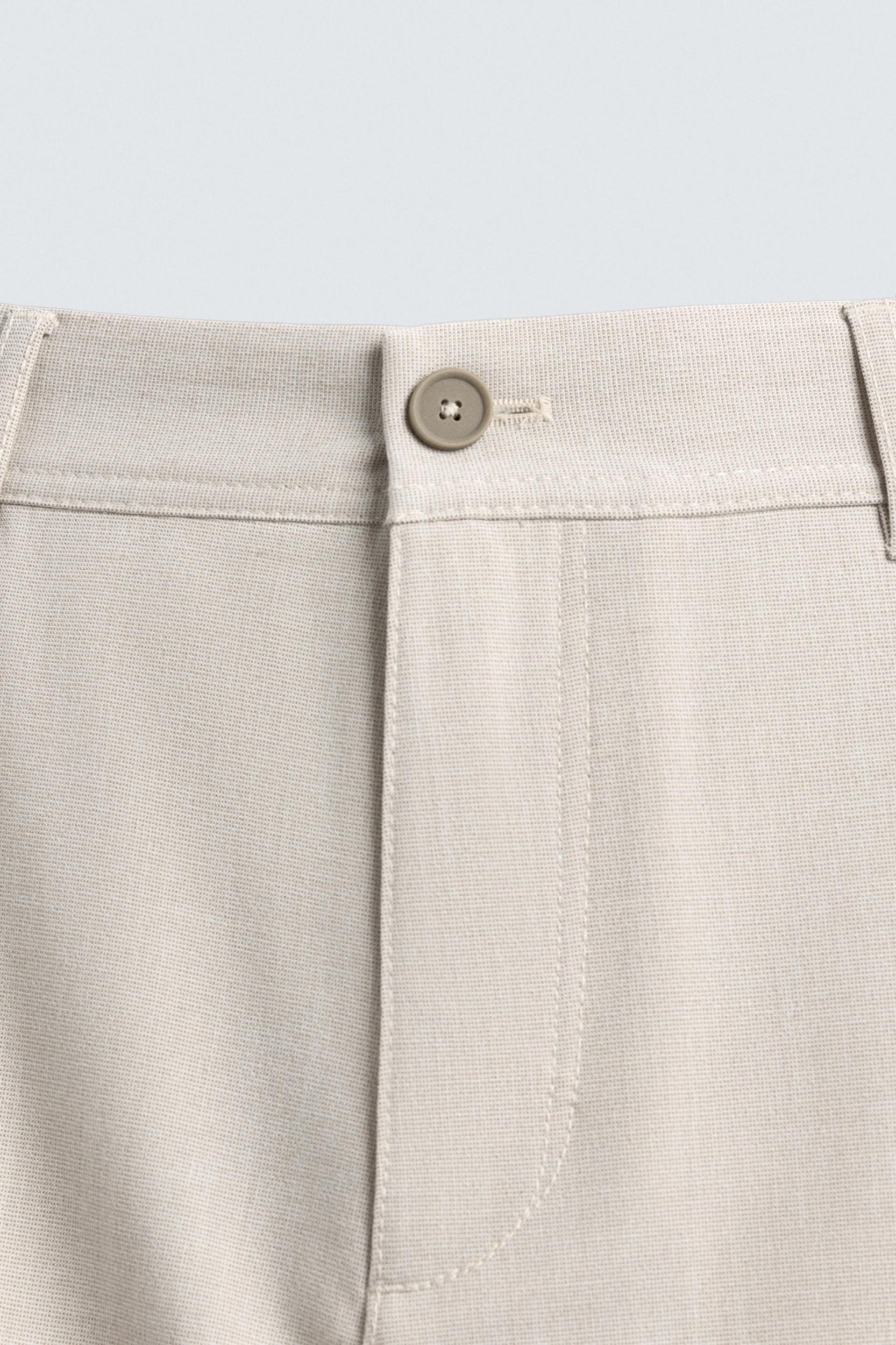 TEXTURED STRETCH CHINO PANTS Product Image