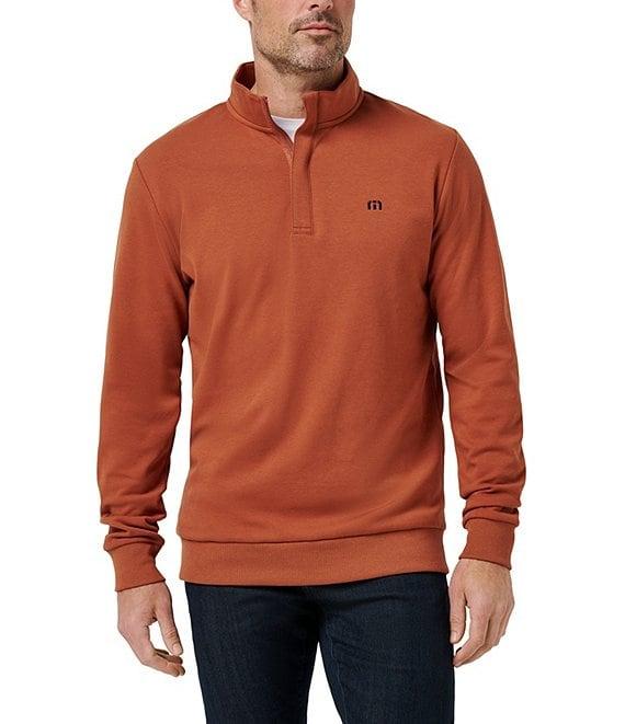 TravisMathew Cloud Quarter Zip 2.0 Fleece Pullover Product Image