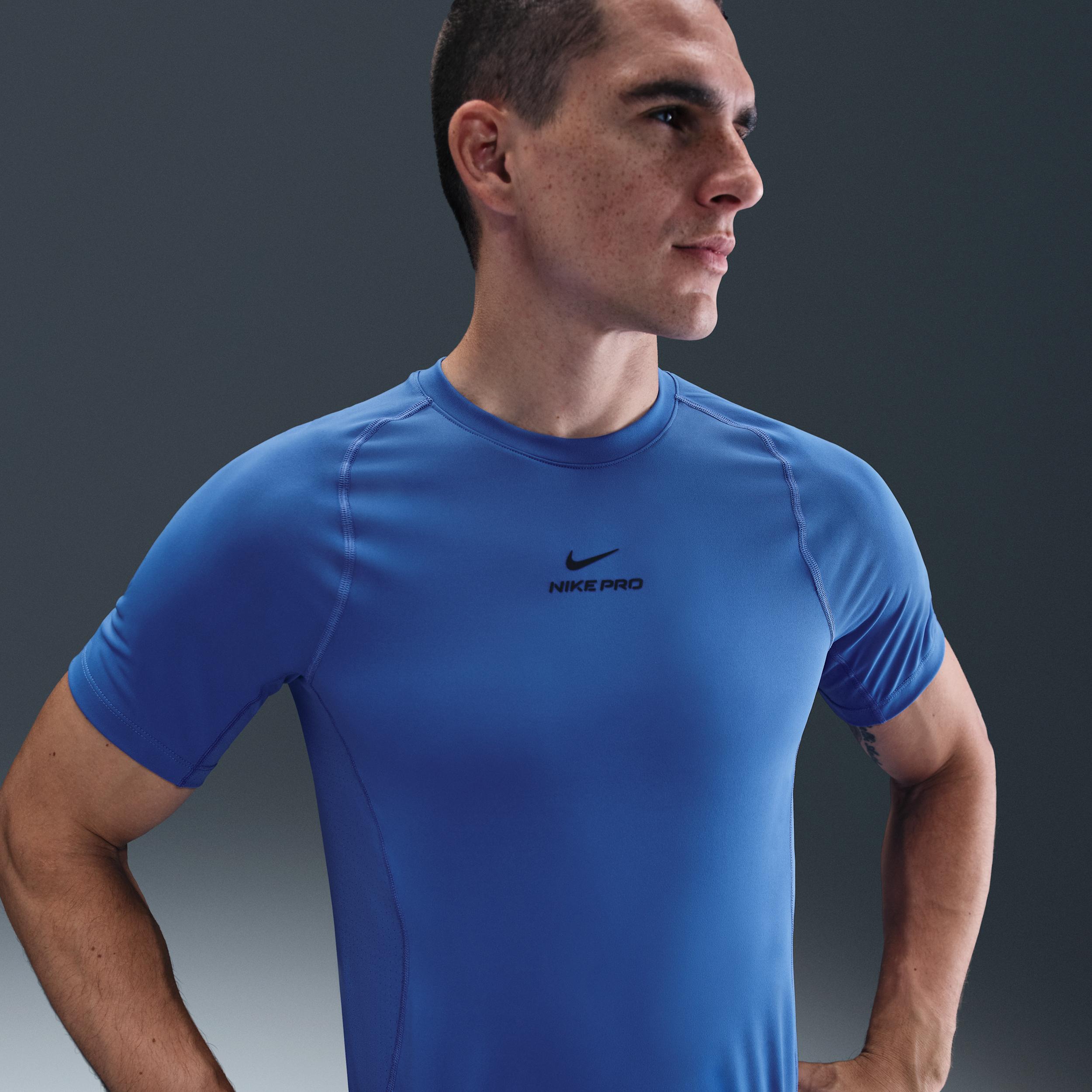 Mens Nike Pro Training Dri-FIT Short-Sleeve Top | HV0409-411 Product Image