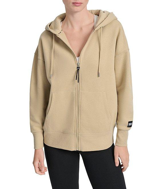 DKNY Sport by Donna Karan Coordinating Oversized Full Zip Jacket Hoodie Product Image