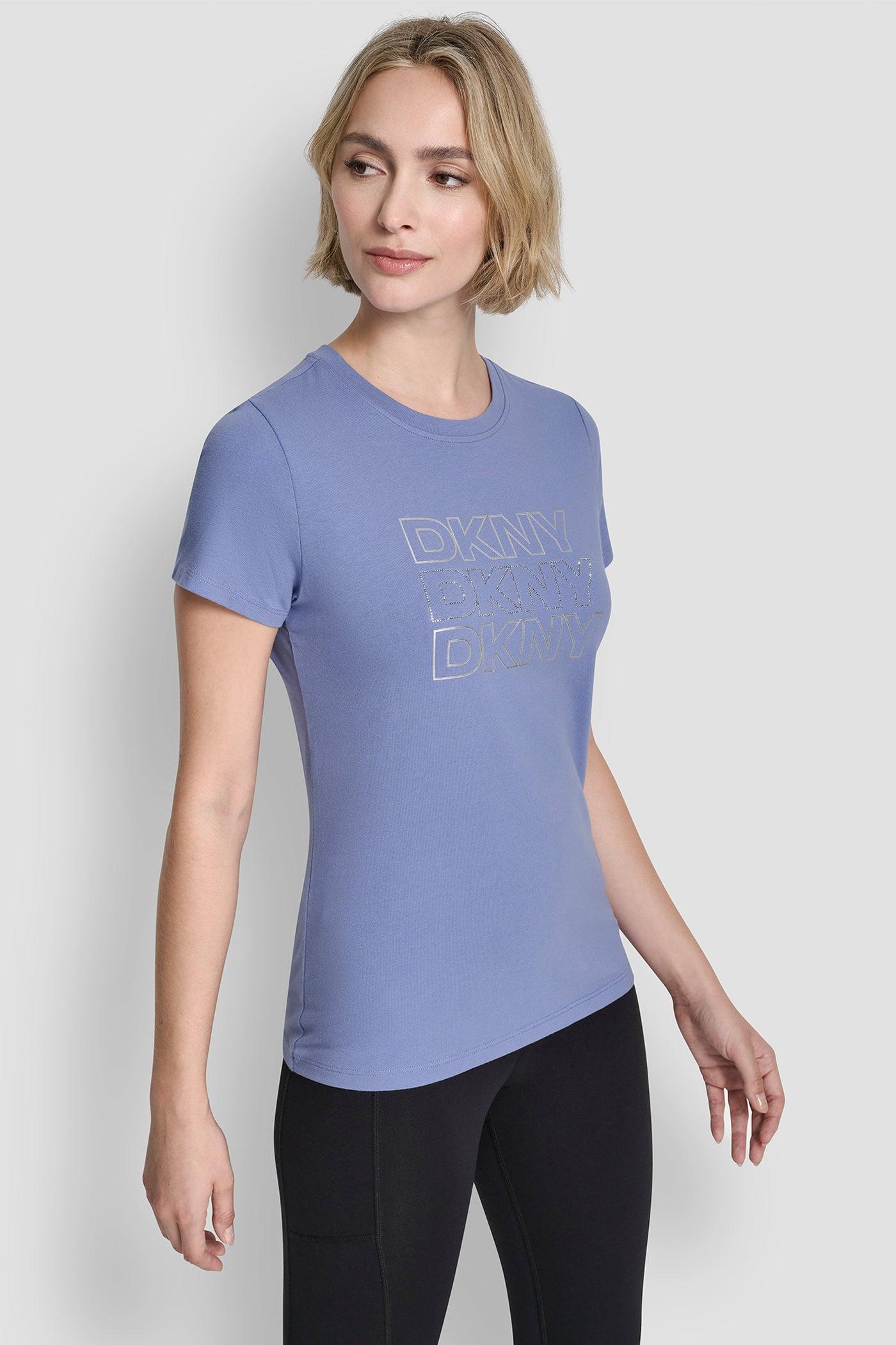 TRIPLE RHINESTONE FOIL LOGO TEE Product Image