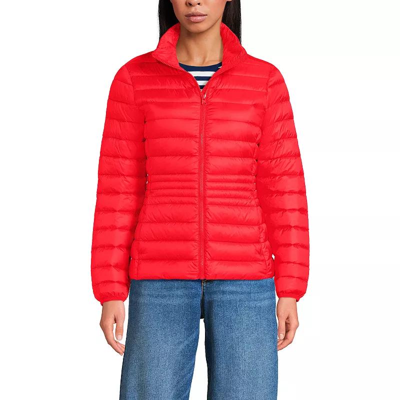 Women's Lands' End Wanderweight Midweight Down Jacket,  Product Image