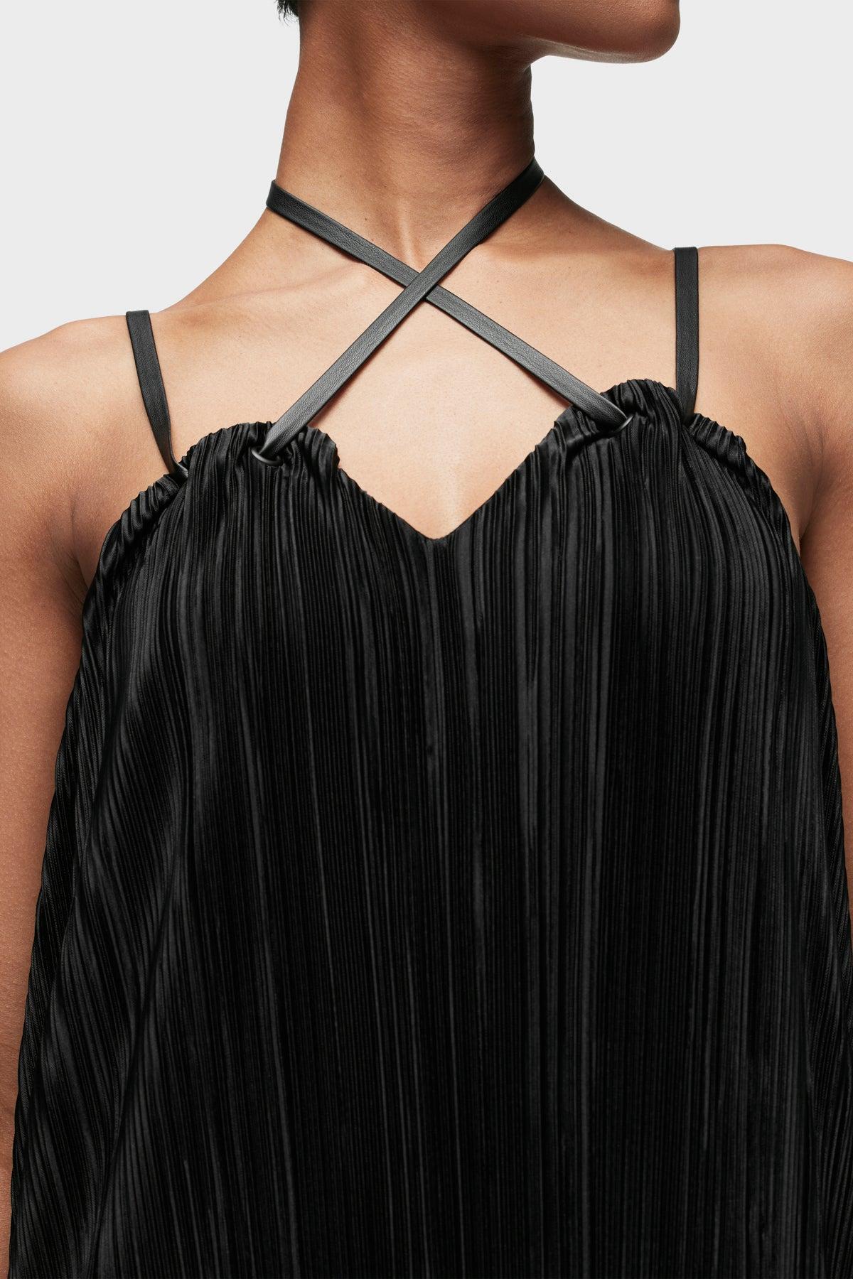 Plisse Tiered Dress Female Product Image