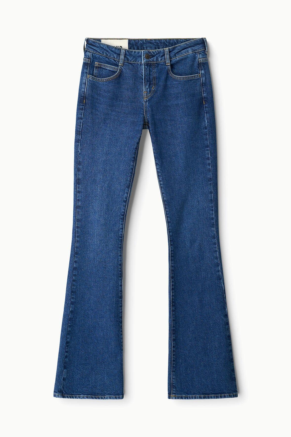 KYLE STRETCH FLARE JEAN | STONE BLUE Product Image