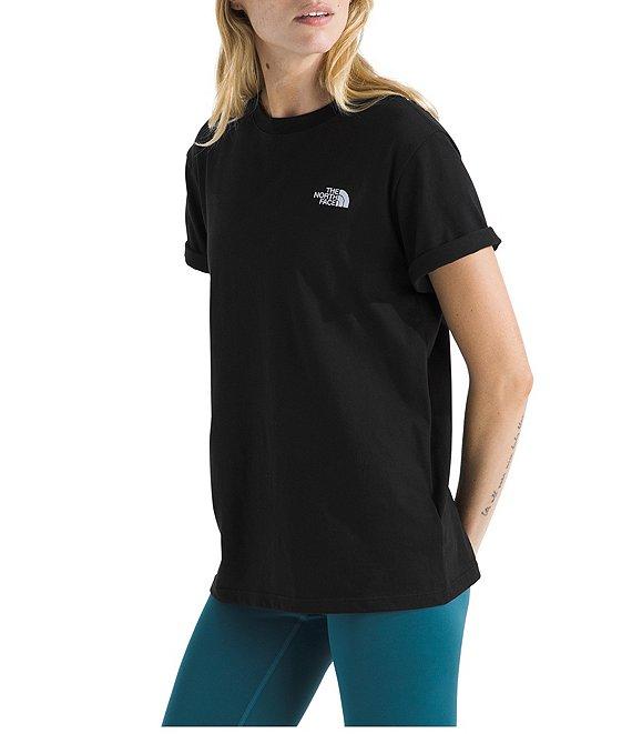 The North Face Evolution Simple Embroidered Logo Crew Neck Short Sleeve Tee Product Image