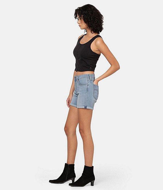 Levi's® Mid Rise Rolled Cuff Shorts Product Image