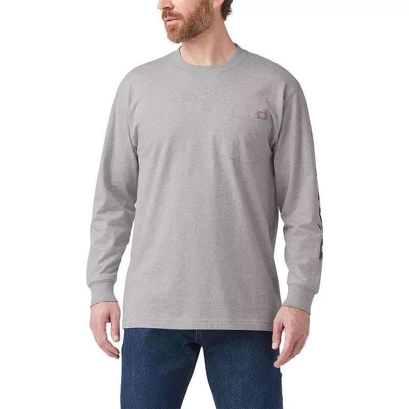 Men's Dickies Wordmark Graphic Long Sleeve Tee,  Product Image