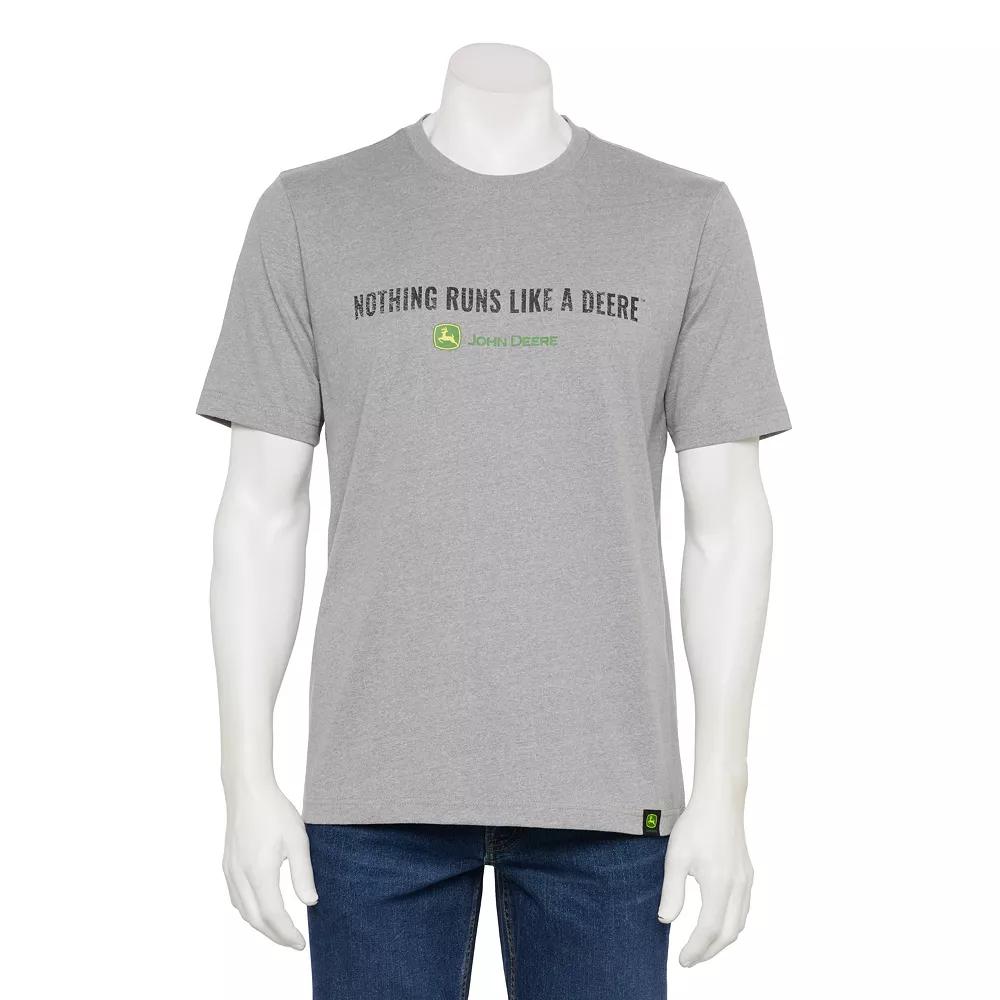 Men's John Deere Graphic T-Shirt, Size: Small, Grey Product Image