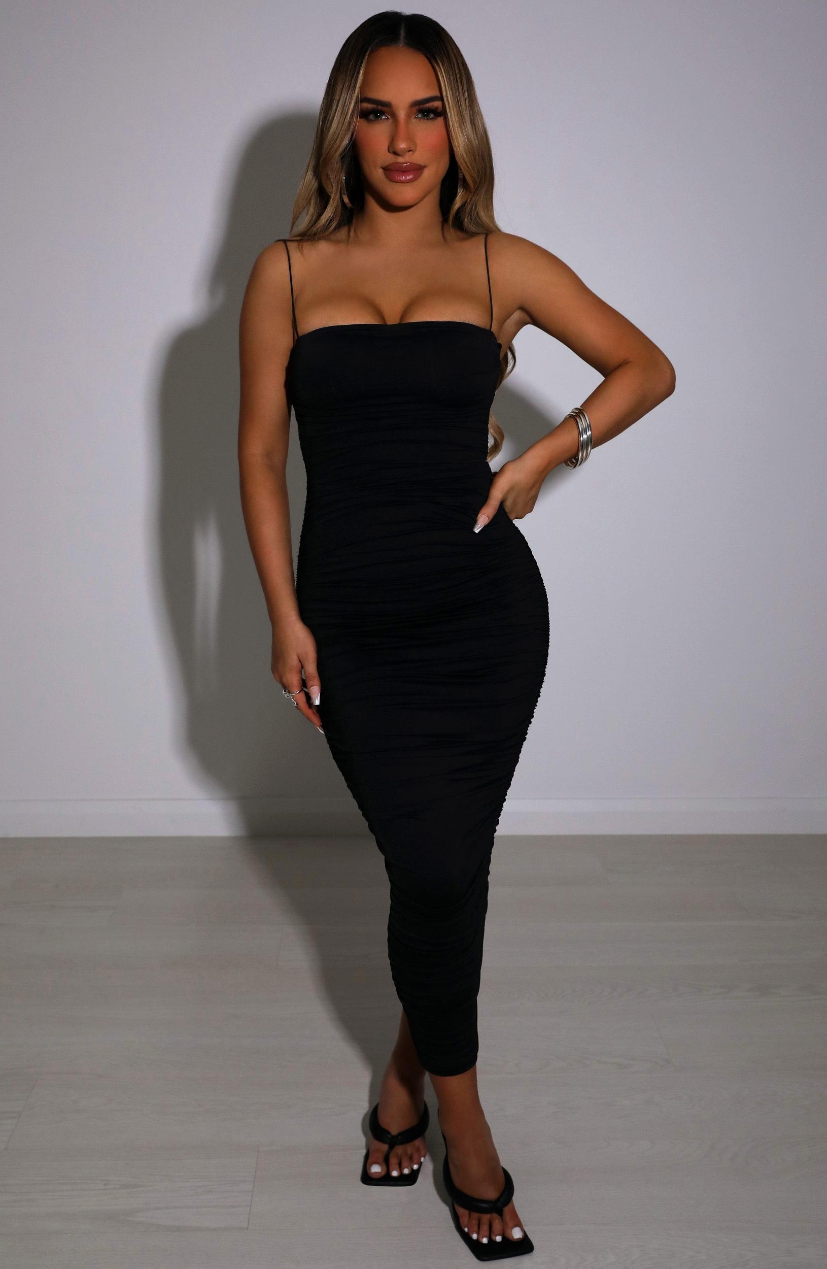 Haven Maxi Dress - Black Product Image