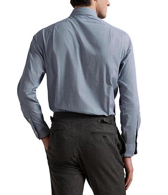 Polo Ralph Lauren Classic Fit Houndstooth Twill Long Sleeve Woven Shirt Product Image
