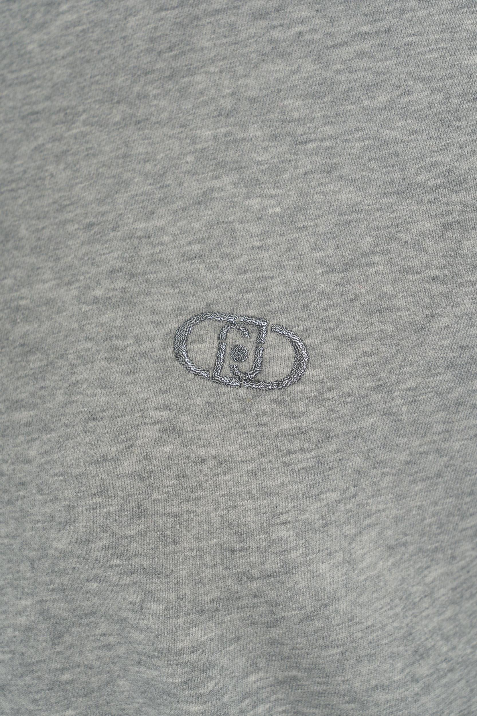 Sweatshirt with shirt collar Product Image