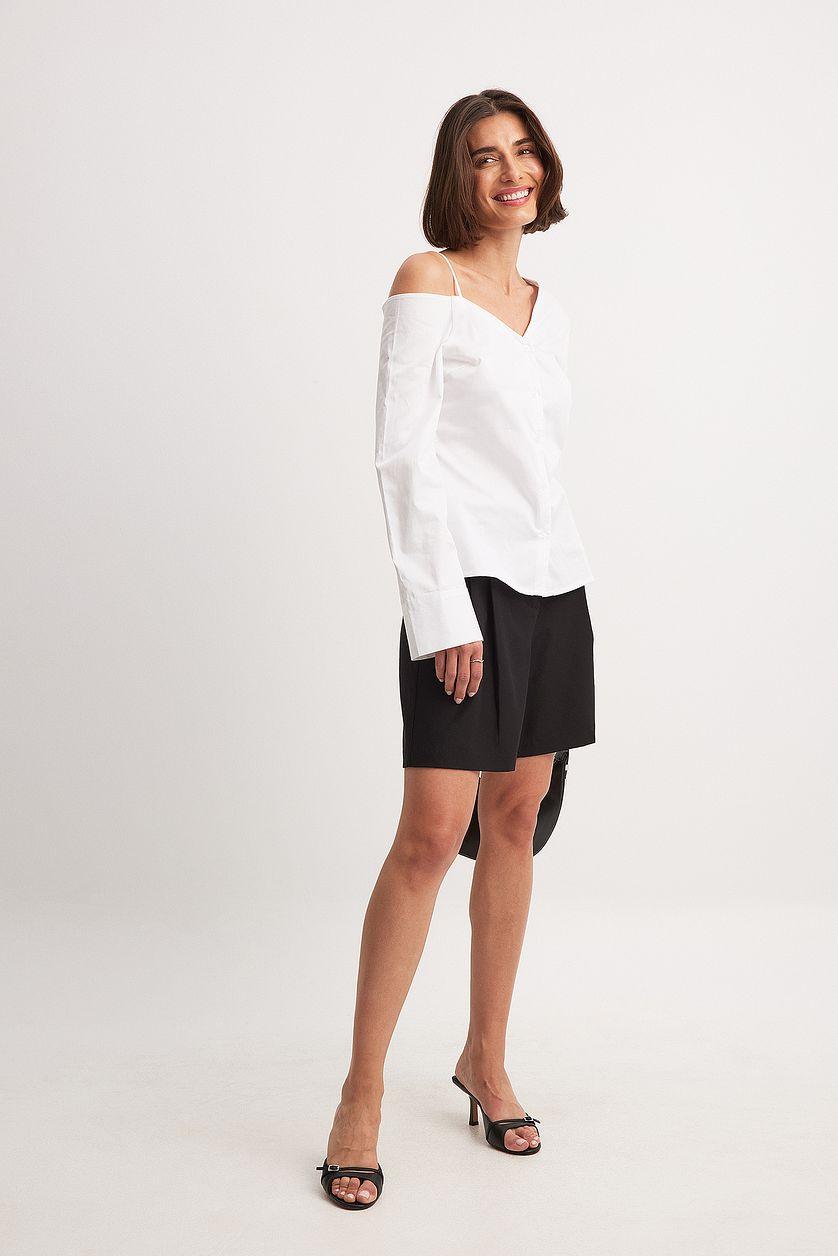 One Shoulder Blouse Product Image