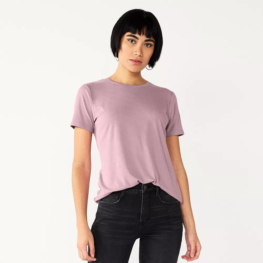 Women's Nine West Essential Crewneck Tee,  Product Image