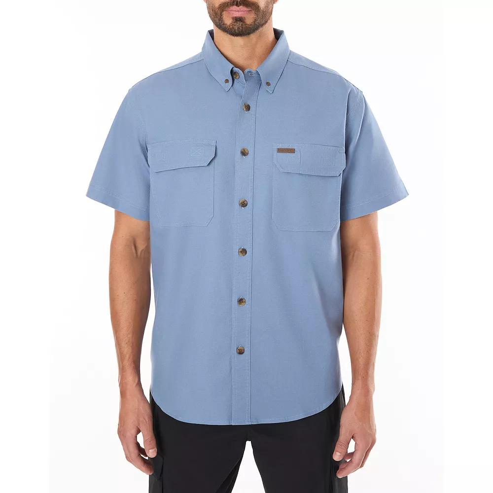 Men's Smith's Workwear Stretch Button-Down Shirt,  Product Image
