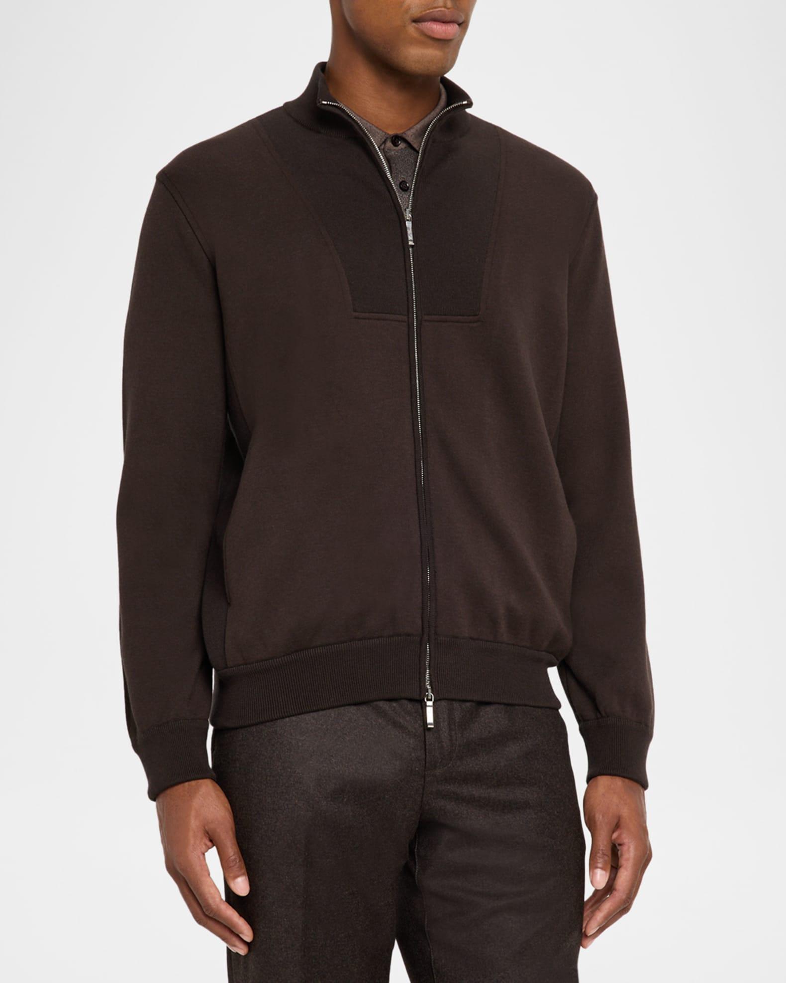 Men's Whitney Full-Zip Bomber Jacket Product Image