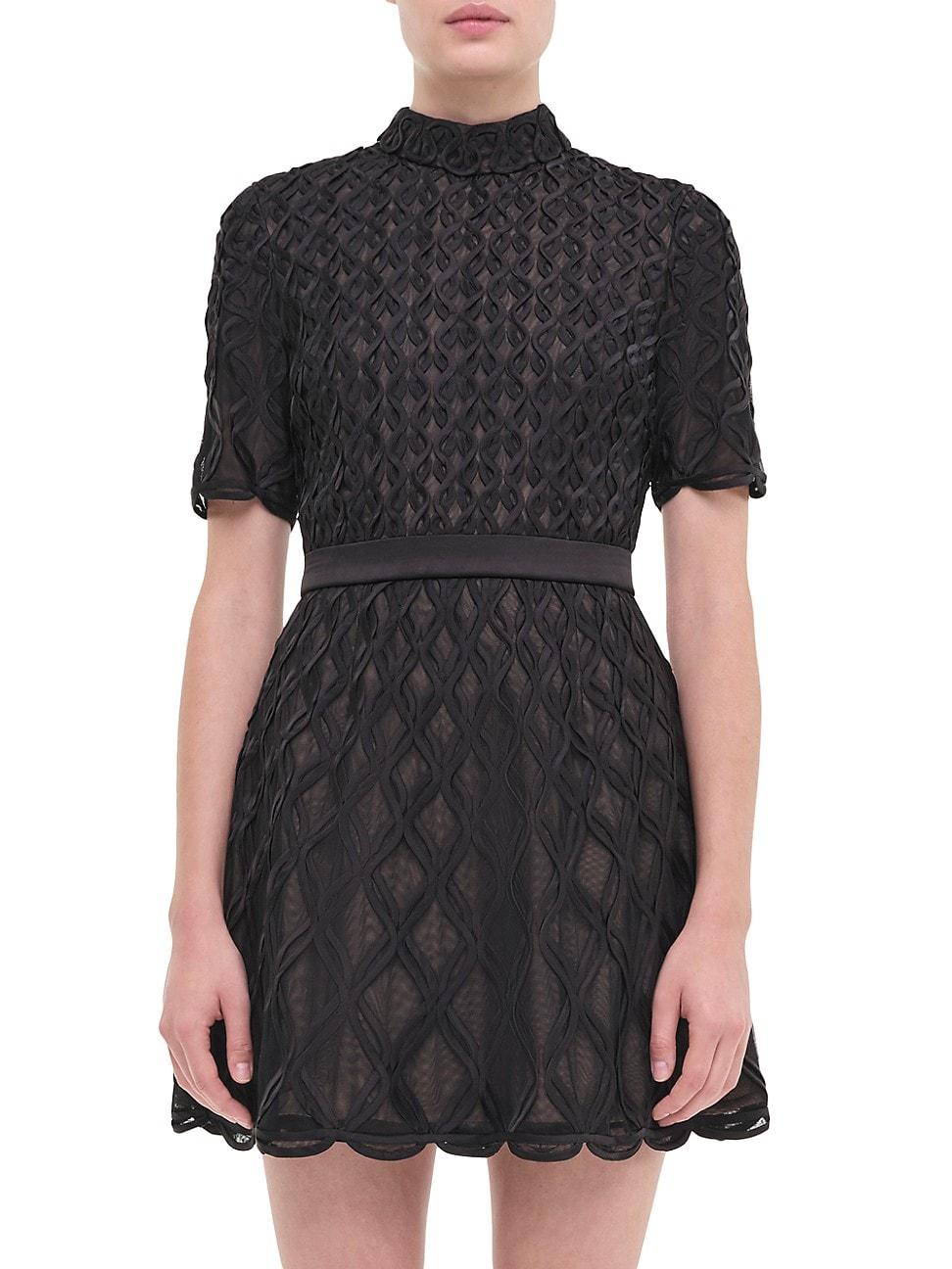 Womens Costina Latice Minidress Product Image