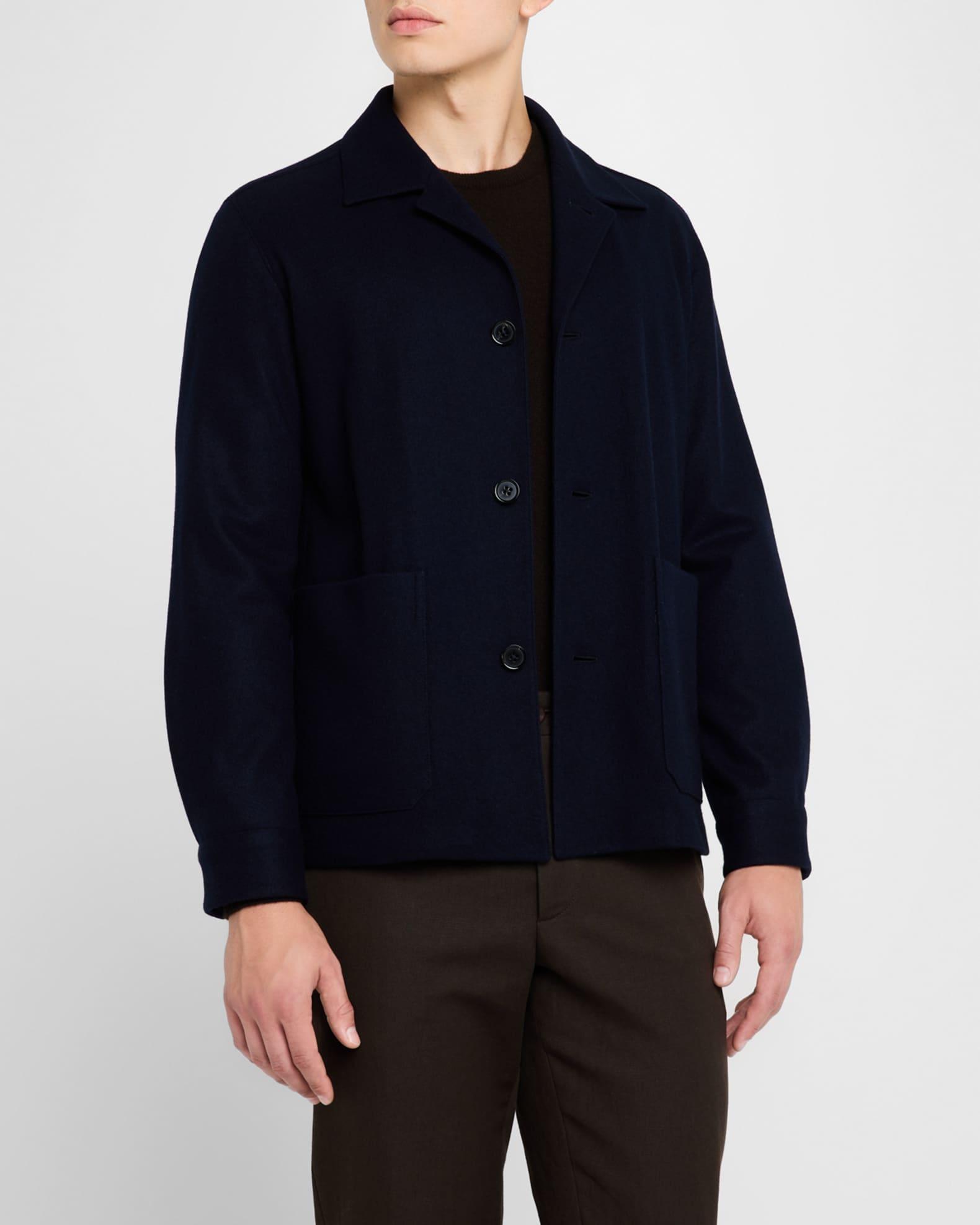 Men's Alpe Solid Jersey Chore Jacket  Product Image