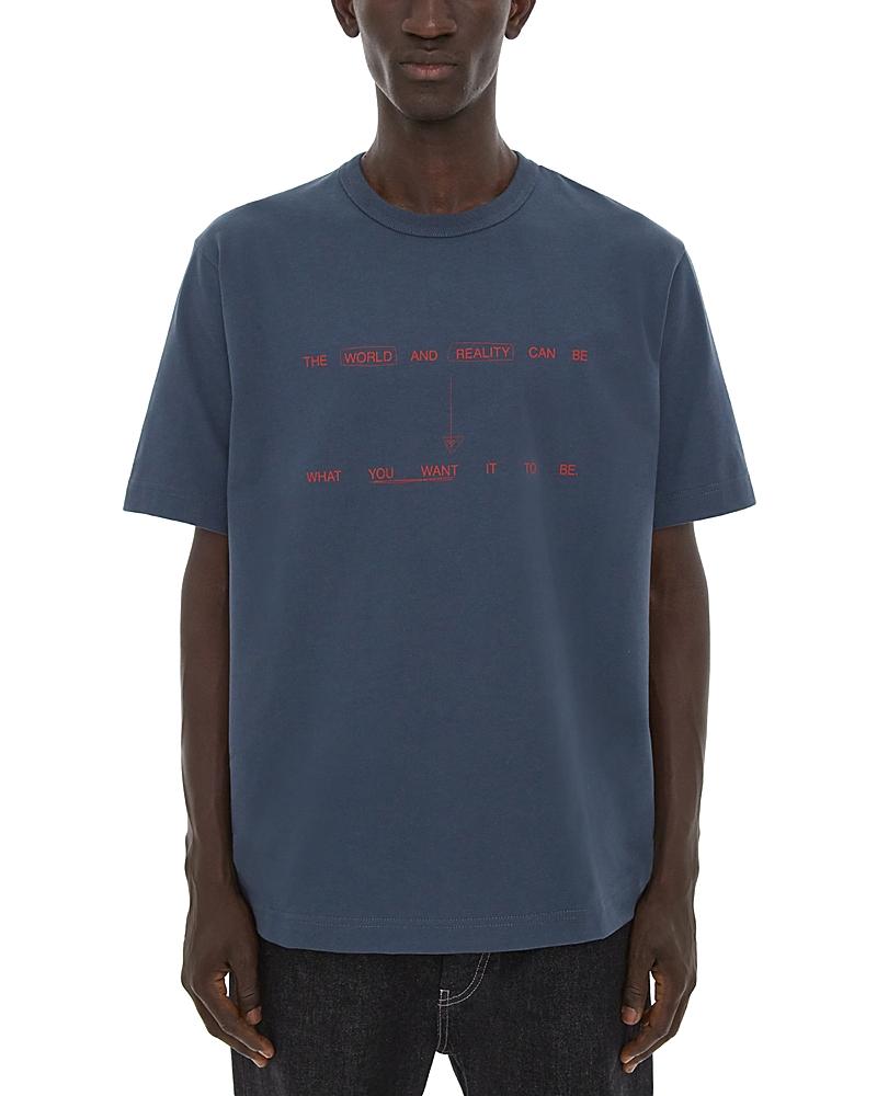 Helmut Lang Oversized Short Sleeve Graphic Tee Product Image