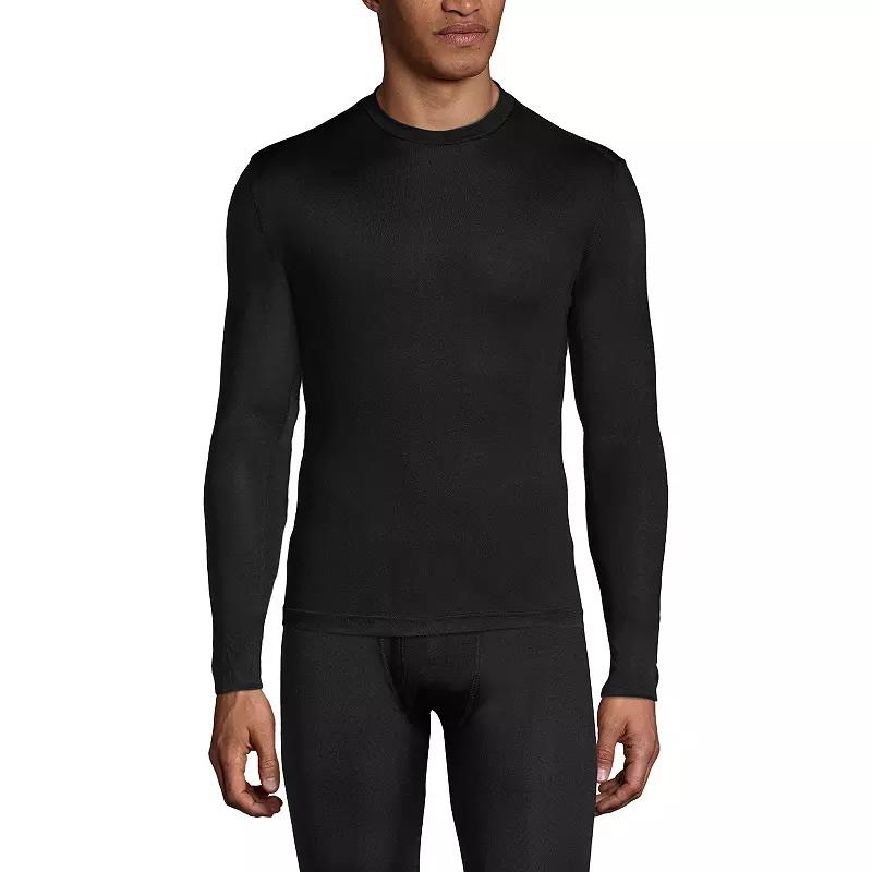 Men's Lands' End Silk Long Underwear Top,  Product Image