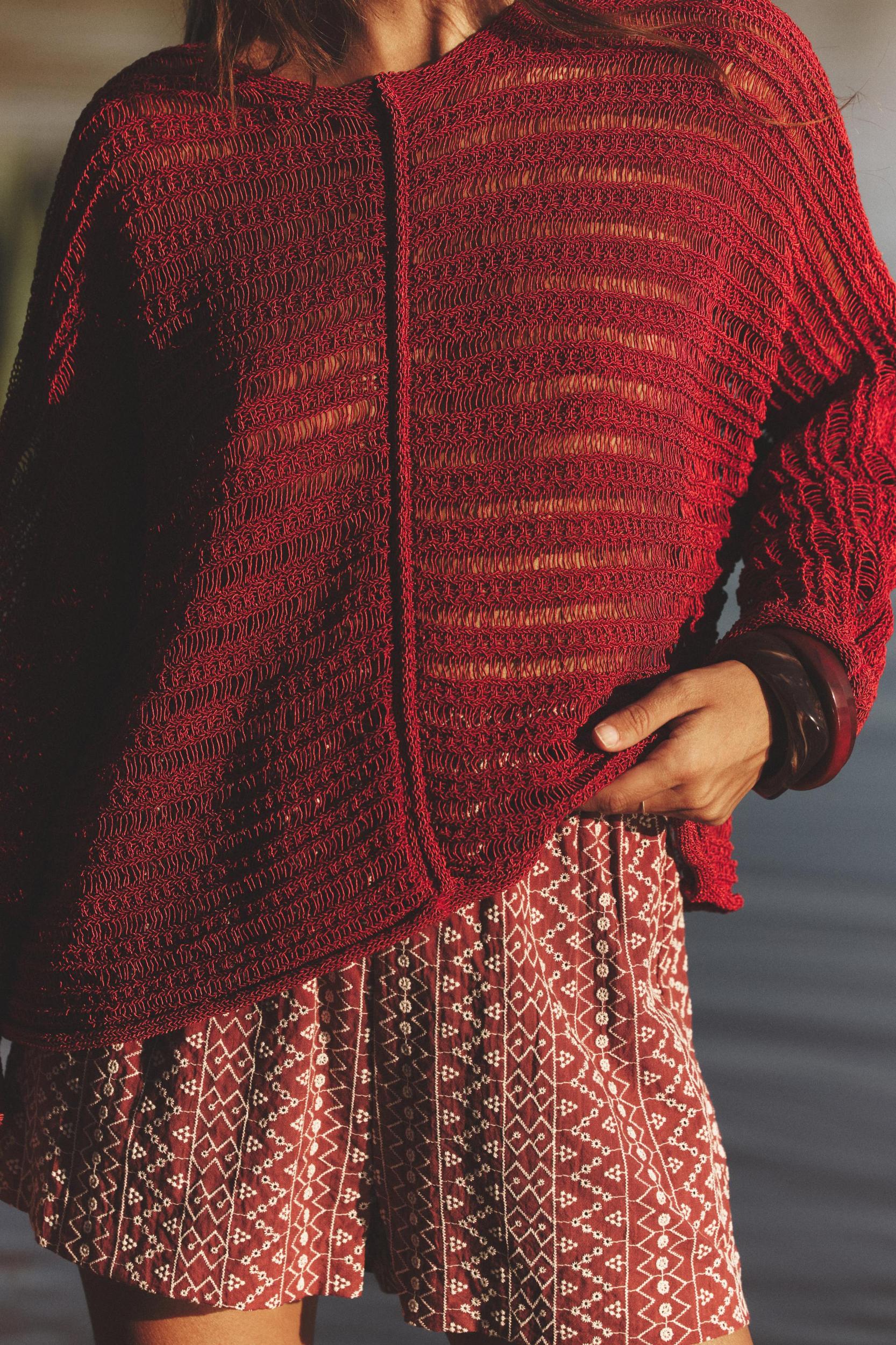 LACE KNIT SWEATER Product Image