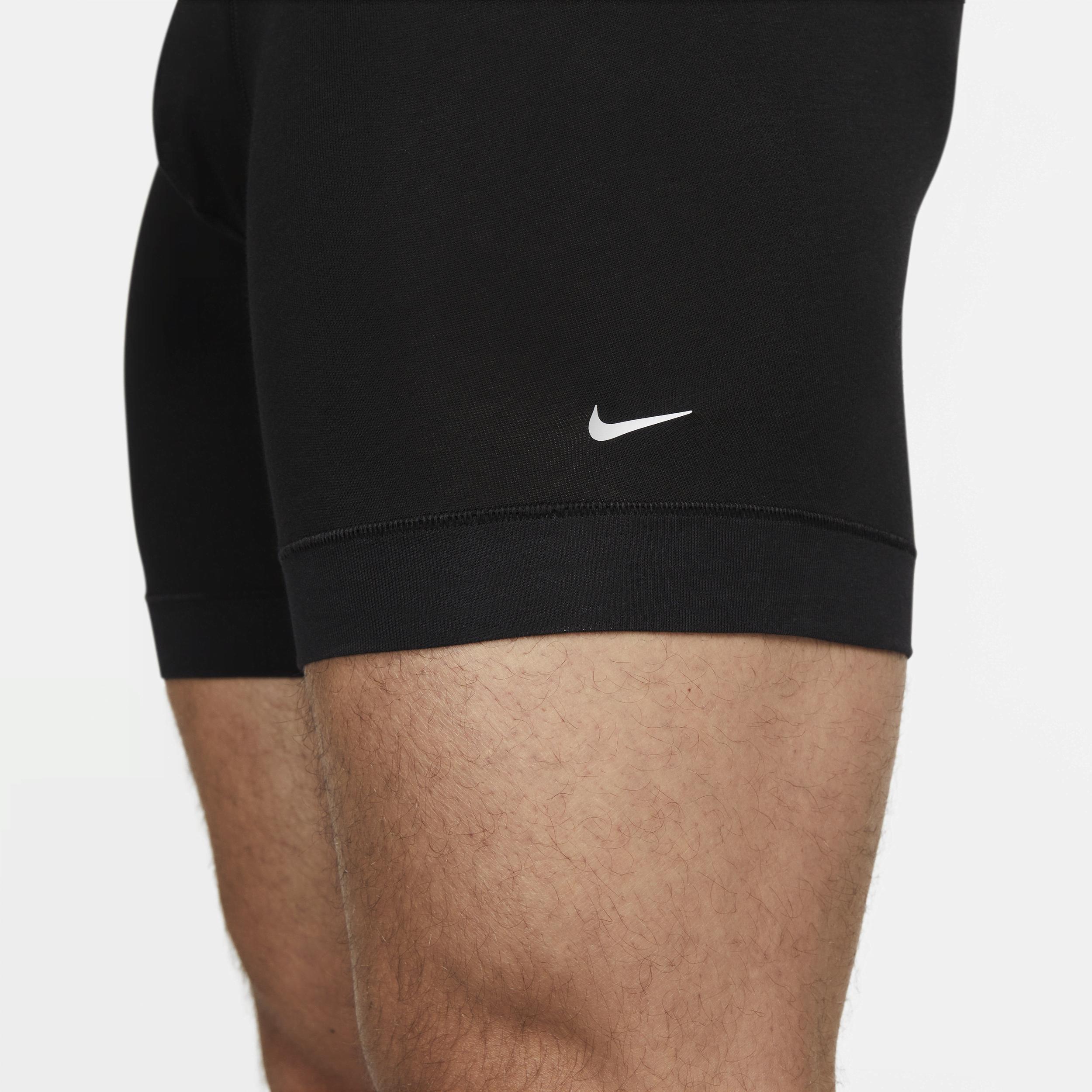Nike Mens Dri-FIT Essential Cotton Stretch Boxer Briefs (3-Pack) | KE1167-001 Product Image