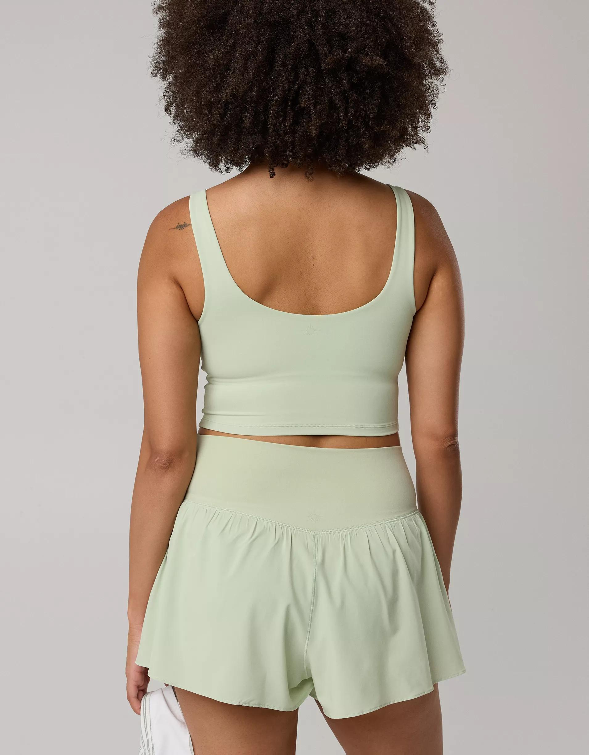 OFFLINE By Aerie Real Me Low Key Longline Sports Bra Product Image