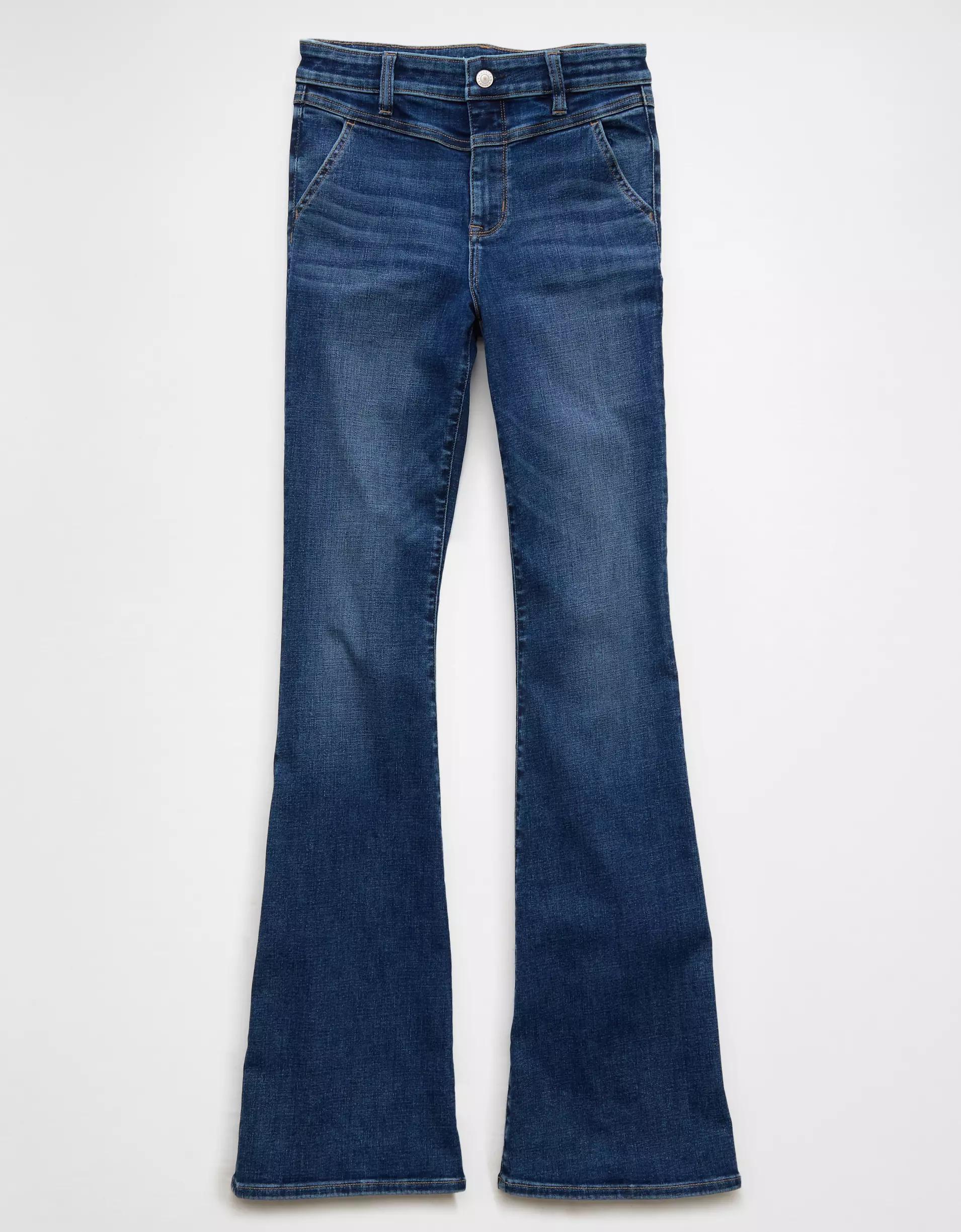 AE Next Level Super High-Waisted Flare Jean Product Image